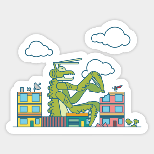 Giant Mantis Sticker